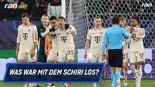 FC Bayern vs Donezk quotGruseligequot SchiriEntscheidung sorgt für Wirbel [upl. by Simeon]