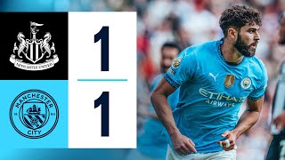 HIGHLIGHTS Newcastle 11 Man City  Gvardiol and Gordon goals ⚽️  Premier League [upl. by Aiseneg]