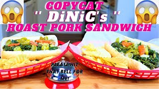 COPYCAT DiNiCs PORK SANDWICH HOWTO DiNiCs ROAST PORK SANDWICH PHILLY RECIPE YOUTUBE VIDEO RECIPE [upl. by Dyan92]