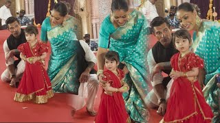 Actress Bipasha Basu Cute Moment With Daughter At Durga Puja Pandal  So Sweet Video 😍 [upl. by Emmanuel828]