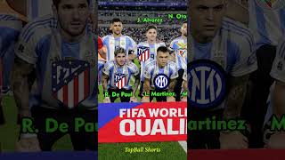 Argentina 60 Bolivia  CONMEBOL Qualifiers  FIFA World Cup 2026  argentina shorts football [upl. by Derfnam]