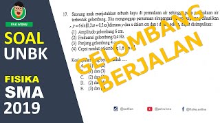 Bahas Soal UNBK Fisika SMA 2019 No 17 Gelombang Berjalan [upl. by Laddy509]