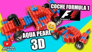 MANUALIDADESFORMULA 1 EN 3D CON HAMA BEADS SIN UTILIZAR PLANCHA [upl. by Sigvard]