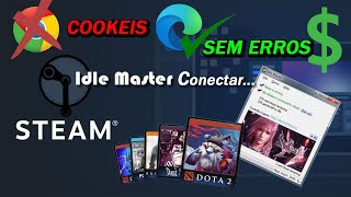 COMO CONECTAR O IDLE MASTER NA STEAM 2023 [upl. by Eddi]