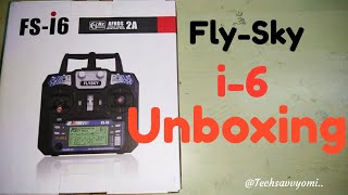 Flysky FS  i6 Tx Rx unboxing in Hindi  24GHz rc controller [upl. by Dnartreb]