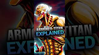 Armored Titans Flaws Attack on Titan Explained shingekinokyojin shorts [upl. by Lallage214]