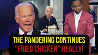 Stephen A Smith Exposes Joe Bidens Racist Tropes [upl. by Kendy]