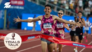 US Track and Field Olympic Trials Day 1 Reactions  Grant Fisher Dominates Quincy Wilson Shatters WR [upl. by Cirred612]