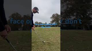 How to hit the buried lie shot in golf golfinstruction GolfGem playbettergolf [upl. by Anirdnaxela]