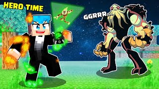 I Used The Omnitrix To Save The Universe in Ben 10 Minecraft [upl. by Nertie]