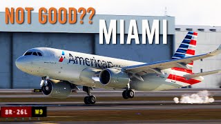 American Airlines A320NEO Big Bounce in Miami  Cockpit View  Instant Replay [upl. by Avelin]