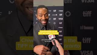 Chiwetel Ejiofor is happy to be back in Toronto for the new Stephen King movie TIFF24 TIFF2024 [upl. by Kraus]