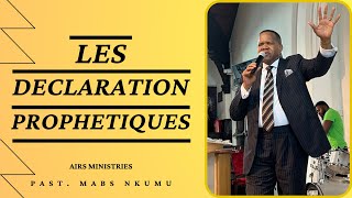 Les Déclaration Prophétiques  Past Mabs Nkumu [upl. by Oyam]