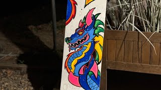 New Skateboard Deck Art [upl. by Osmund]