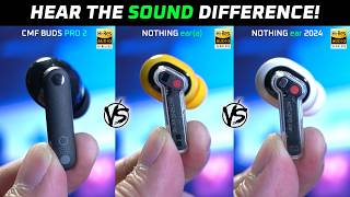 CMF Buds Pro 2 killed the budget TWS market 😯  vs NOTHING ear 2024 vs NOTHING ear a [upl. by Ijneb]