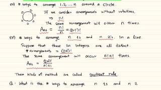 Introduction to Combinatorics Lecture 11 Polya theory of counting  Motivation [upl. by Serafina]