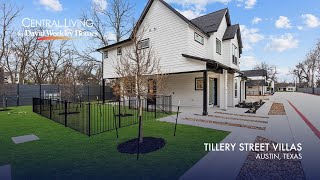 Tillery Street Villas  An intimate community by David Weekley Homes in Austin Texas [upl. by Franni]