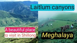 Laitlum canyons  places to visit in Shillong Meghalaya [upl. by Marsh]