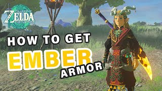 How to get Ember Armor Set ► Zelda Tears of the Kingdom [upl. by Knah]