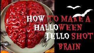 How To Make a Jello Shot Brain [upl. by Yrdnal199]