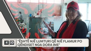 quotËshtë një lumturi një dashni një vullnet që një flamur po qëndiset nga dora imequot [upl. by Horatio]