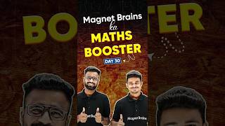 Day 30🙌  MB² Magnet Brains का Maths Booster💪 Solving Common Mistakes of Maths mathstricksmagic [upl. by Eeloj]