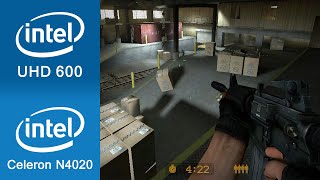 CounterStrike Source Gameplay Intel UHD 600  Intel Celeron N4020 [upl. by Hintze360]