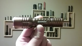 My review of the Skywolfeye A05 adjustable focus flashlight [upl. by Arlinda]