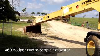 460 Badger HydroScopic Excavator [upl. by Airdnaid55]