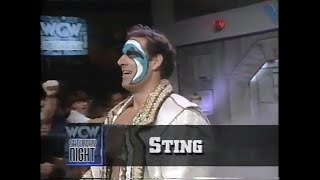 Sting vs Bunkhouse Buck Saturday Night Oct 12th 1996 [upl. by Garap344]