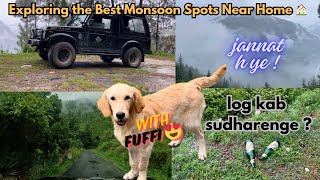 quotExploring the Best Monsoon Spots Near Home 🏠  Taking Our Golden Retriever FuFFi on an Adventure 😅 [upl. by Tdnerb]