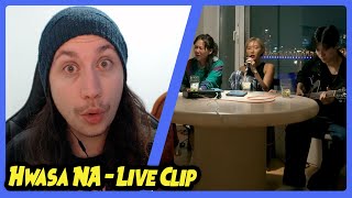 HWASA  NA live at home  REACT DO MORENO [upl. by Kirchner280]