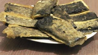 Vegetarian Fish Of Tofu And Roasted Seaweed  Vegetarian Recipe [upl. by Petulah]