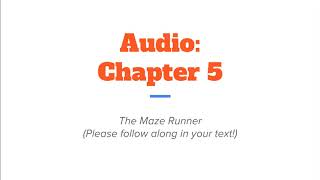 Chapter 5  Maze Runner Audio [upl. by Aveline]