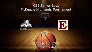 CBE 2024  McKenzie Highlands Tournament  Harold Panabaker vs Edge [upl. by Yruoc525]