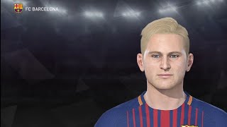 F De Jong PES 2018 [upl. by Sedgewake]