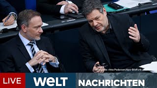 DEUTSCHLAND NICHT WETTBEWERBSFÄHIG Können Habeck und Lindner das Steuer herumreißen  WELT Stream [upl. by Allesor]