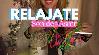 RELÁJATE CONMIGO CON SONIDOS DE ASMR [upl. by Ainitsirk76]