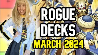 YuGiOh Best Rogue Decks Tier List  Ranking Underdog Strategies March 2024 [upl. by Eustacia]