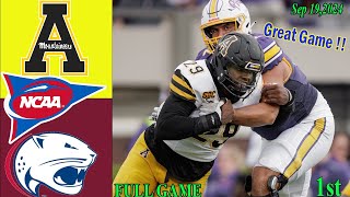 South Alabama Jaguars vs App State Mountaineers Full Game Highlights Sep 19 2024  NCAAF Today [upl. by Hutchison]