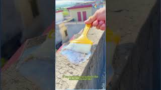 Clear Waterproofing Adhesive waterproofcoating waterproofing [upl. by Inafit]