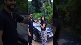 Birthday surprise 😍❤️ New car gift 😍❤️ youtubeshorts couplegoals [upl. by Carlee769]