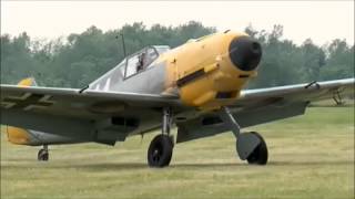 75 year old Messerschmitt BF109 E4 flys again [upl. by Obola731]