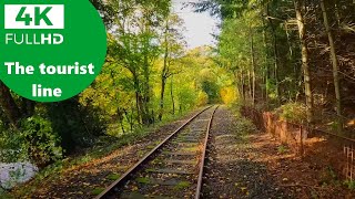 Cab amp Buffer Ride In The English Countryside On A Class 122 Bubble Car  Weardale Railway 4K UHD [upl. by Rothenberg]