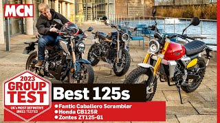 Searching for the best 125 motorcycle for a beginner biker  MCN Review [upl. by Barra760]