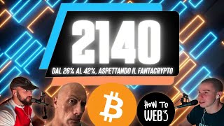 BTC tax al 42 cosa si fa adesso con HowtoWeb3 2140PODCAST 106 [upl. by Gnuhc426]