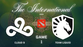 Cloud 9 vs Team Liquid  The International 2024  Full Game Highlights  Game 1 [upl. by Anyt]