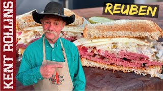 Classic Reuben Sandwich Recipe  Smoked Pastrami [upl. by Zitah]