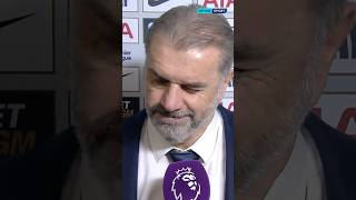 Tottenham lose to Ipswich Town at home and Ange Postecoglou says its on him 🗣️ Shorts [upl. by Alohcin270]