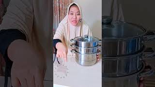 Dangdang anti karat‼️youtubeshorts ytshorts reviewproduct kitchen review kukusan shorts [upl. by Namharludba]